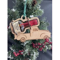 Makers Mark Truck Ornament