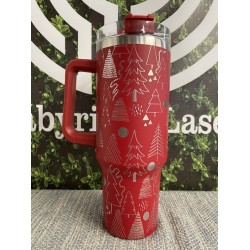 40oz Christmas Tree Tumbler