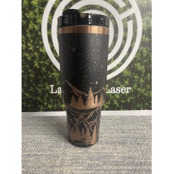 40oz Mountain Scene Tumbler