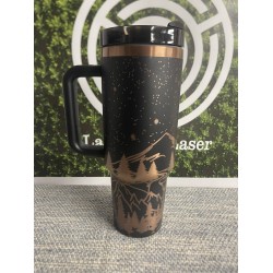 40oz Mountain Scene Tumbler